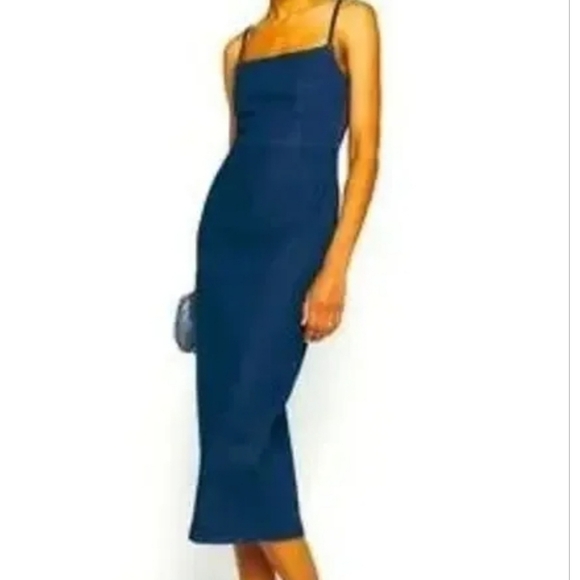 Jason Wu Dark Denim Pencil Dress (L) - Picture 13 of 13